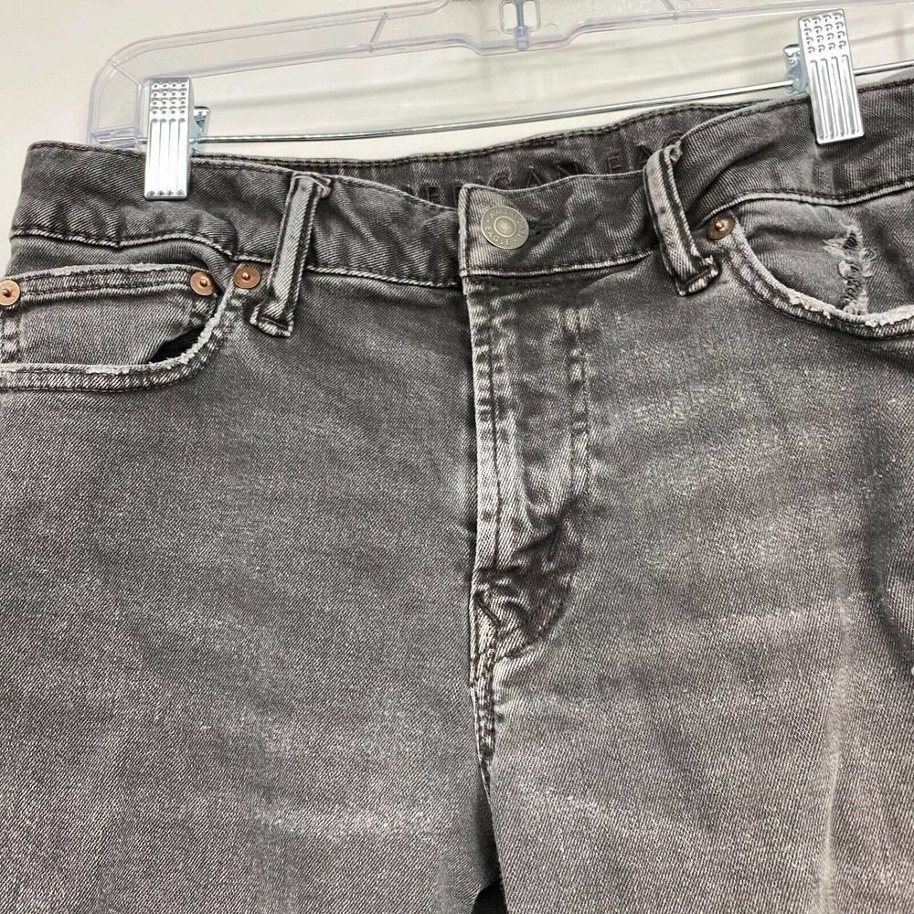 American Eagle Men's Jeans 29x32 Next Level‎ Flex Distressed Denim Faded Black - Picture 4 of 10